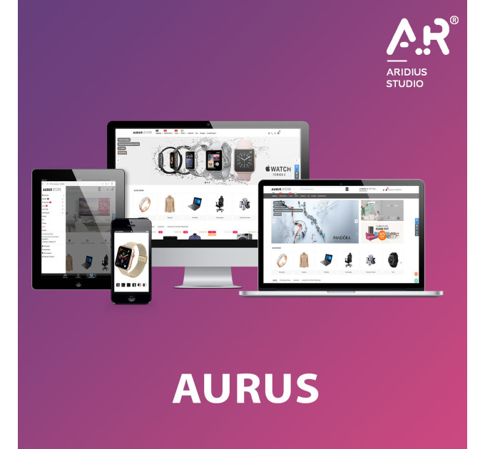 Купити Aurus — адаптивний універсальний шаблон для ocStore/Opencart
