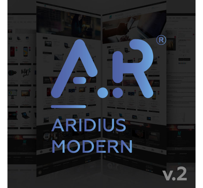 Купити Modern — адаптивний універсальний шаблон для ocStore/Opencart